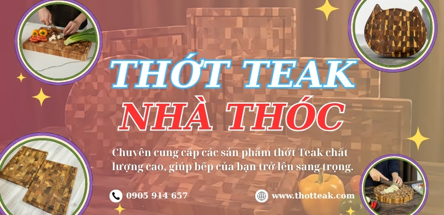 Banner Thớt Teak Nhà Thóc - 02